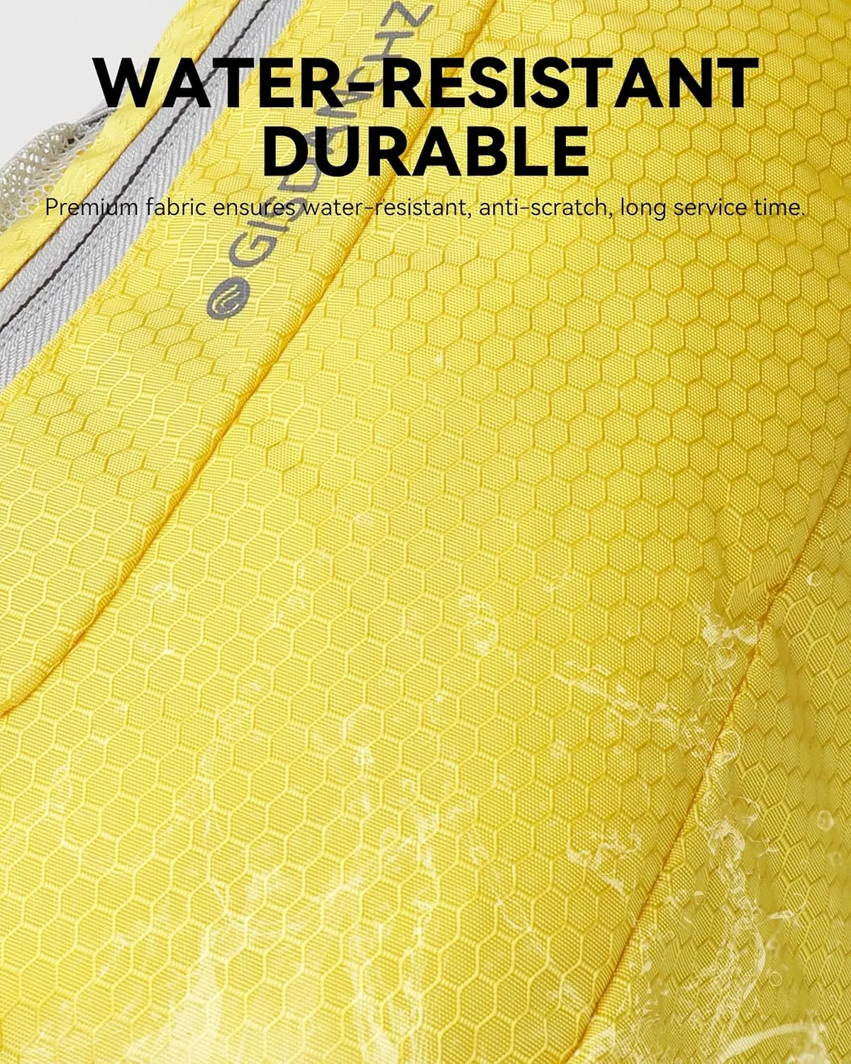 Gisdanchz Unisex Honeycomb Jacquard Small Sling Bag Slim Sling Backpack Crossbody Chest Bag for Hiking Travel