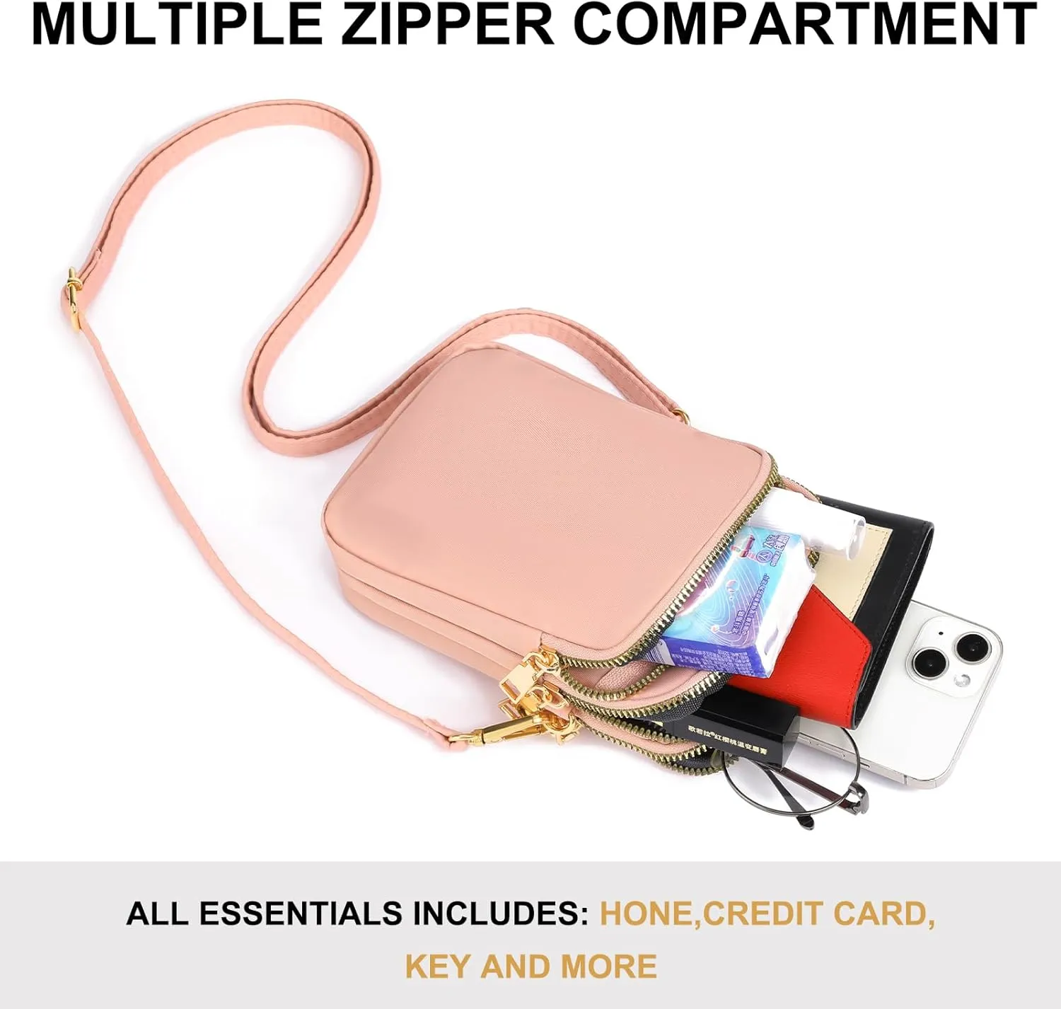 GOIACII Small Shoulder Bag for Women Mini Crossbody Bag Purse