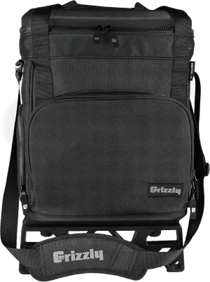 Grizzly Drifter 30 Wheeled Soft Sided Cooler Bag | 30 qt Flip-Top| Ice Chest for Beach Boat Camping Car Fishing Golf Hiking Hunting Lunch Picnic | Lightweight Wheeled Portable Insulated Waterproof