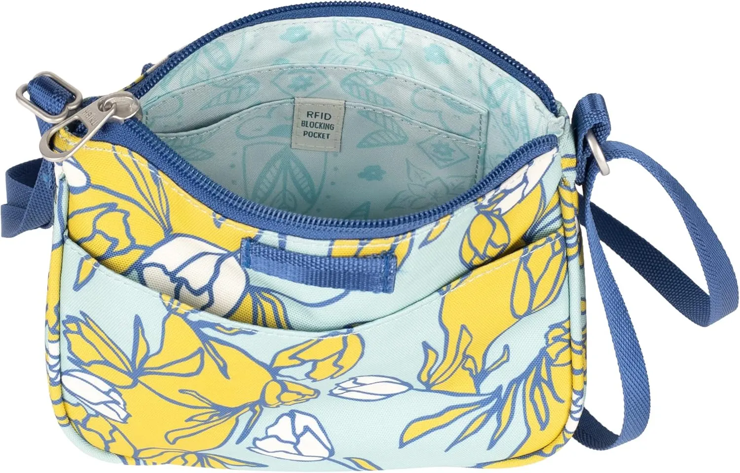 HAIKU Lark RFID Blocking Zippered Crossbody Travel Bag