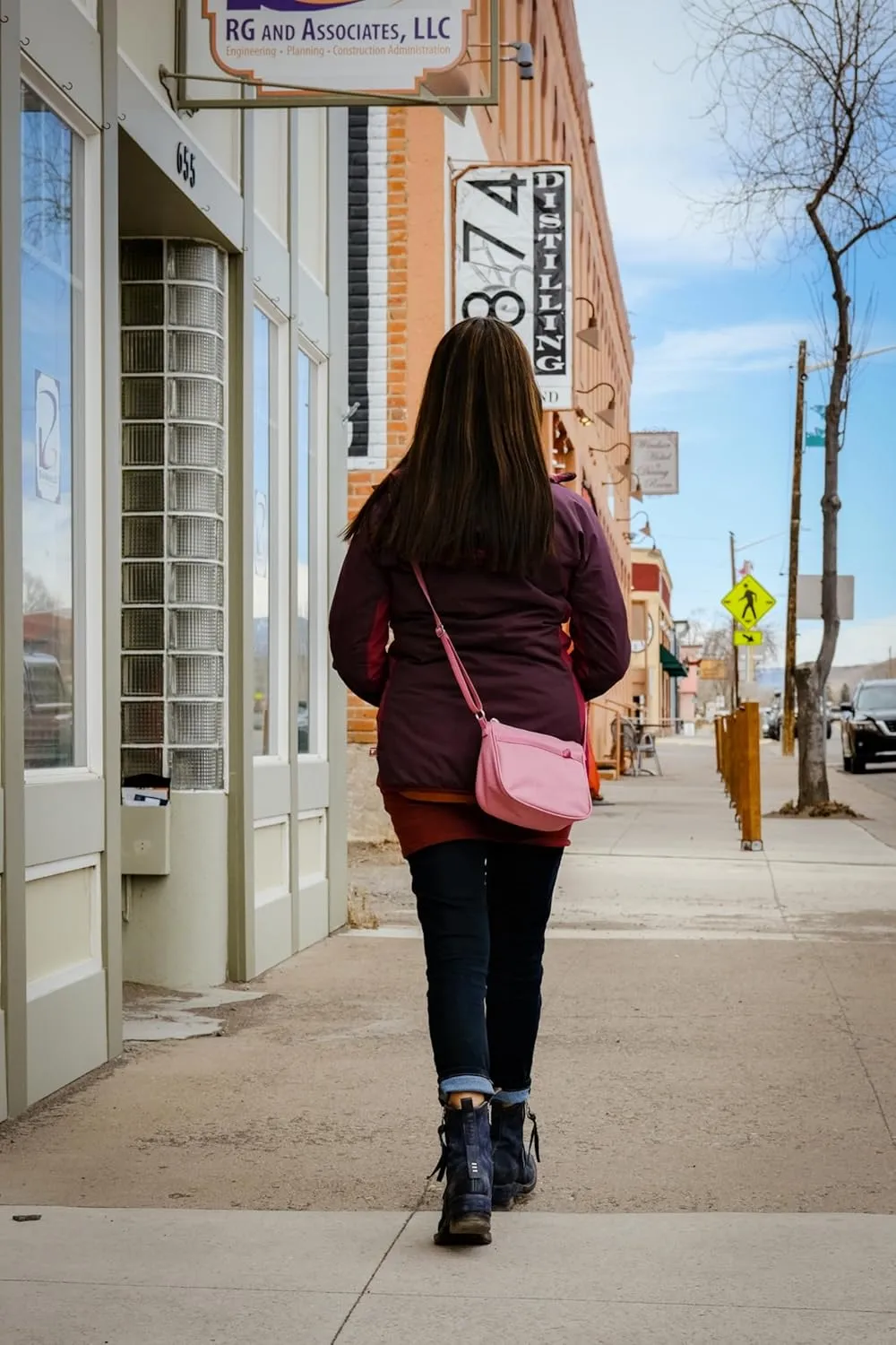 HAIKU Lark RFID Blocking Zippered Crossbody Travel Bag