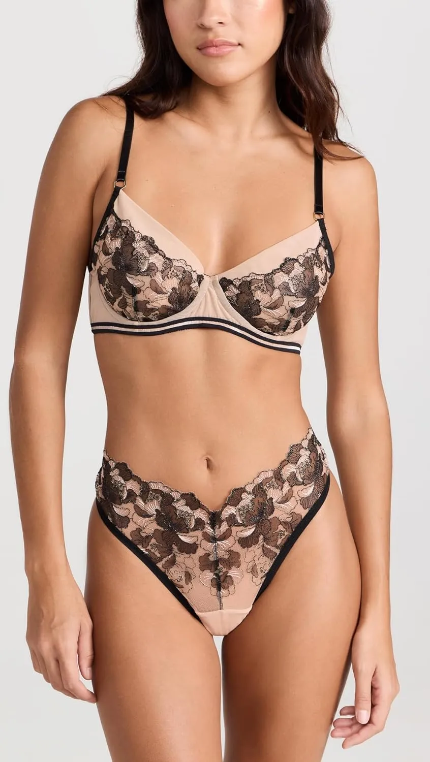 hanky panky Women's x Prabal Gurung Rosegold Bra