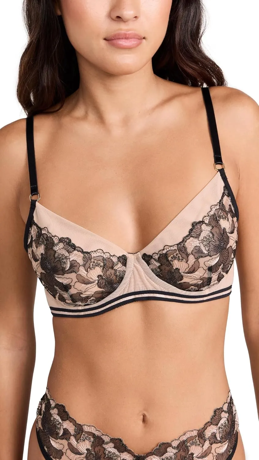 hanky panky Women's x Prabal Gurung Rosegold Bra