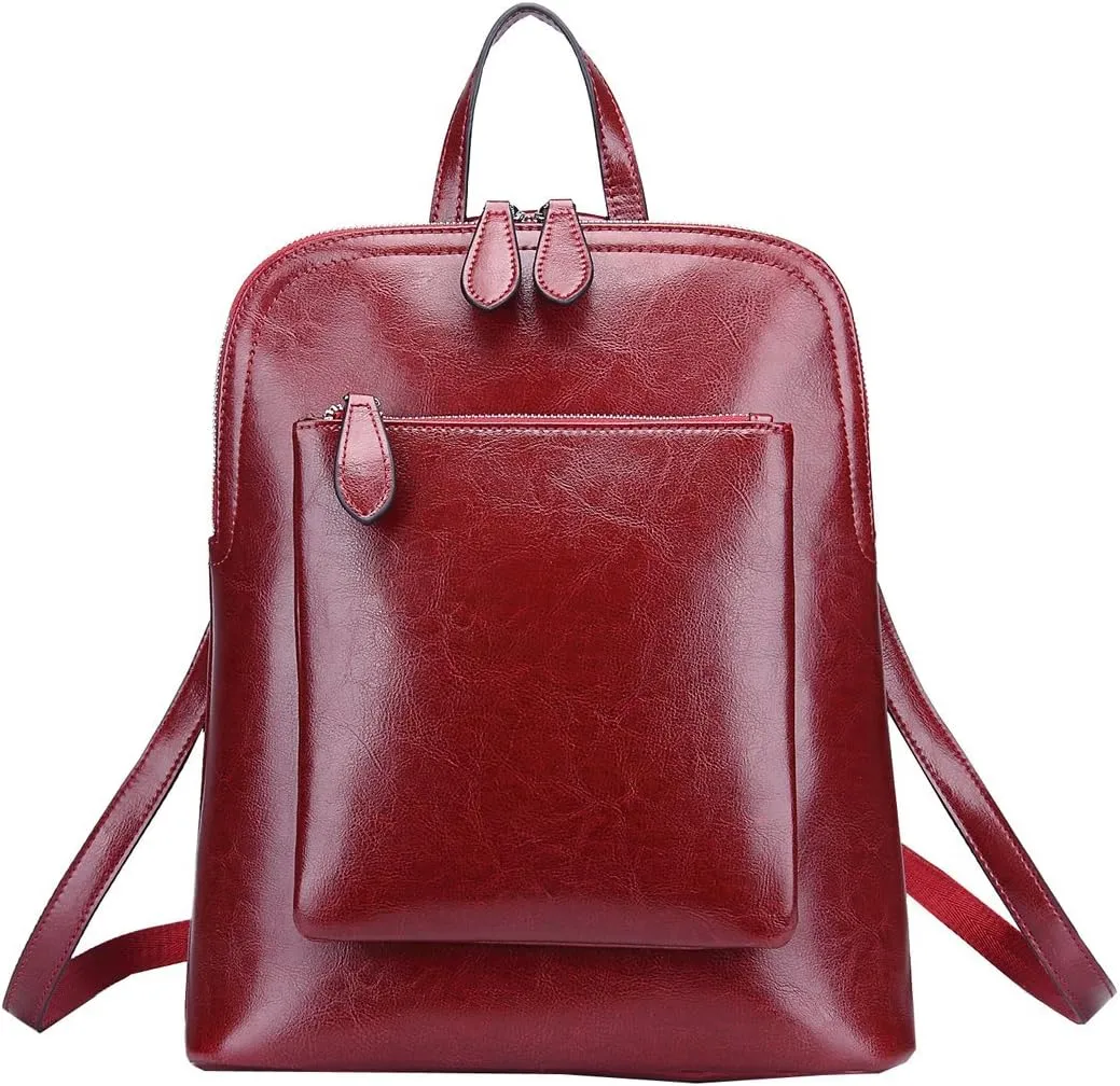 HESHE Backpack for Women Leather Backpack Purse Convertible Designer Bag Back Pack for Work Everything Bag