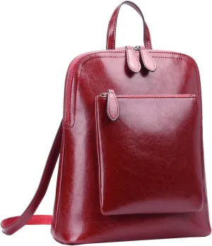 HESHE Backpack for Women Leather Backpack Purse Convertible Designer Bag Back Pack for Work Everything Bag