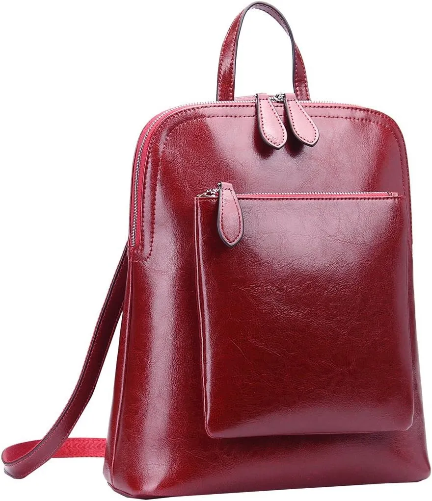HESHE Backpack for Women Leather Backpack Purse Convertible Designer Bag Back Pack for Work Everything Bag