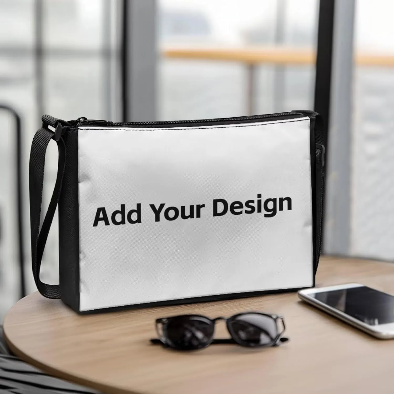 HUGS IDEA Crossbody Purse for Women Small Crossbody Bags Polyester Messenger Bag with Adjustable Shoulder Strap
