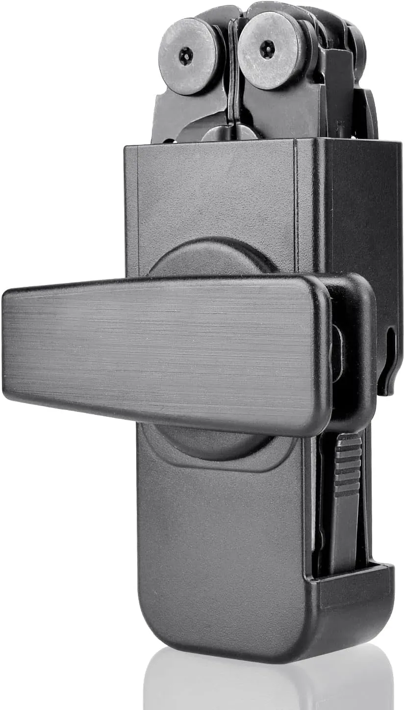 iGuerburn 360° Rotation Sheath for LEATHERMAN Wave & Wave Plus  , Wave Plus Case Holder, Leatherman Belt Clip Holster for 1.5"/1.75" Belt