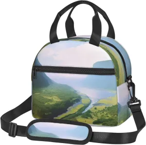 Insulated Lunch Bag Lunch box for Women Men Reusable Cooler Bag Valley Lunch Tote Bag for Work