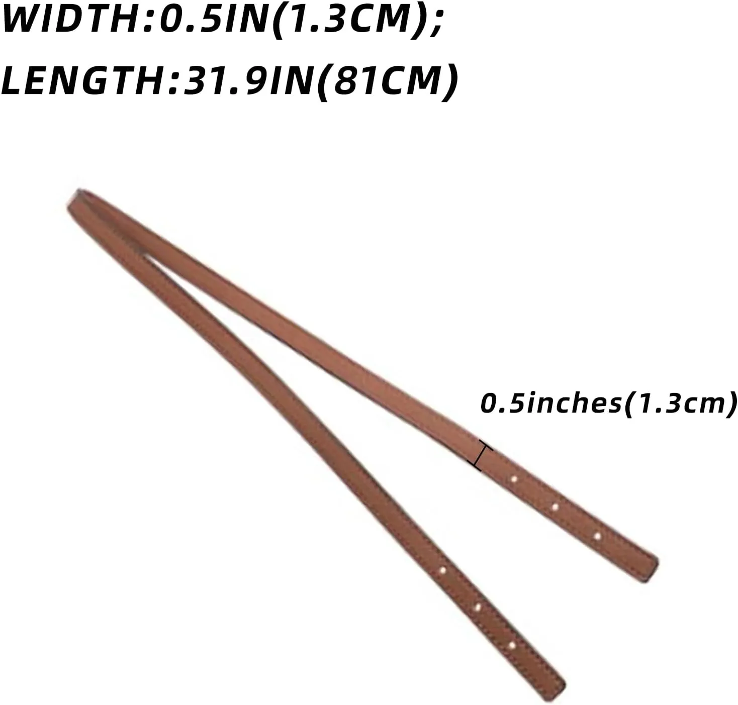 jiesinlov 2 Pcs Bag Microfiber Leather Strap Replacement Shoulder Straps for MK Basket Bags