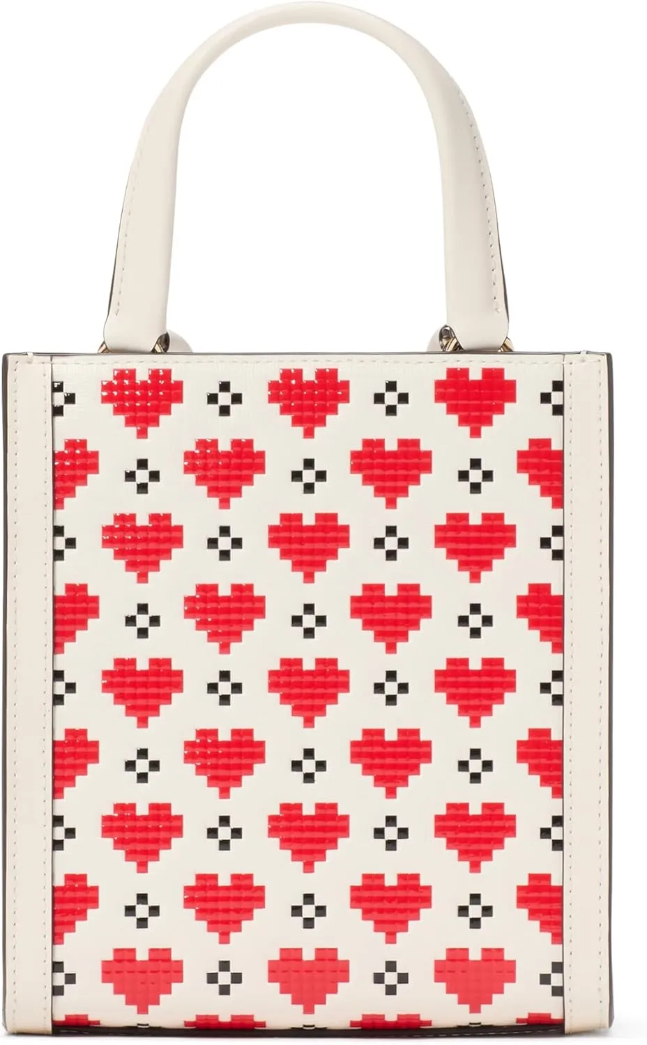 kate spade new york Key to My Heart Embossed Patent Leather Manhattan Mini Tote