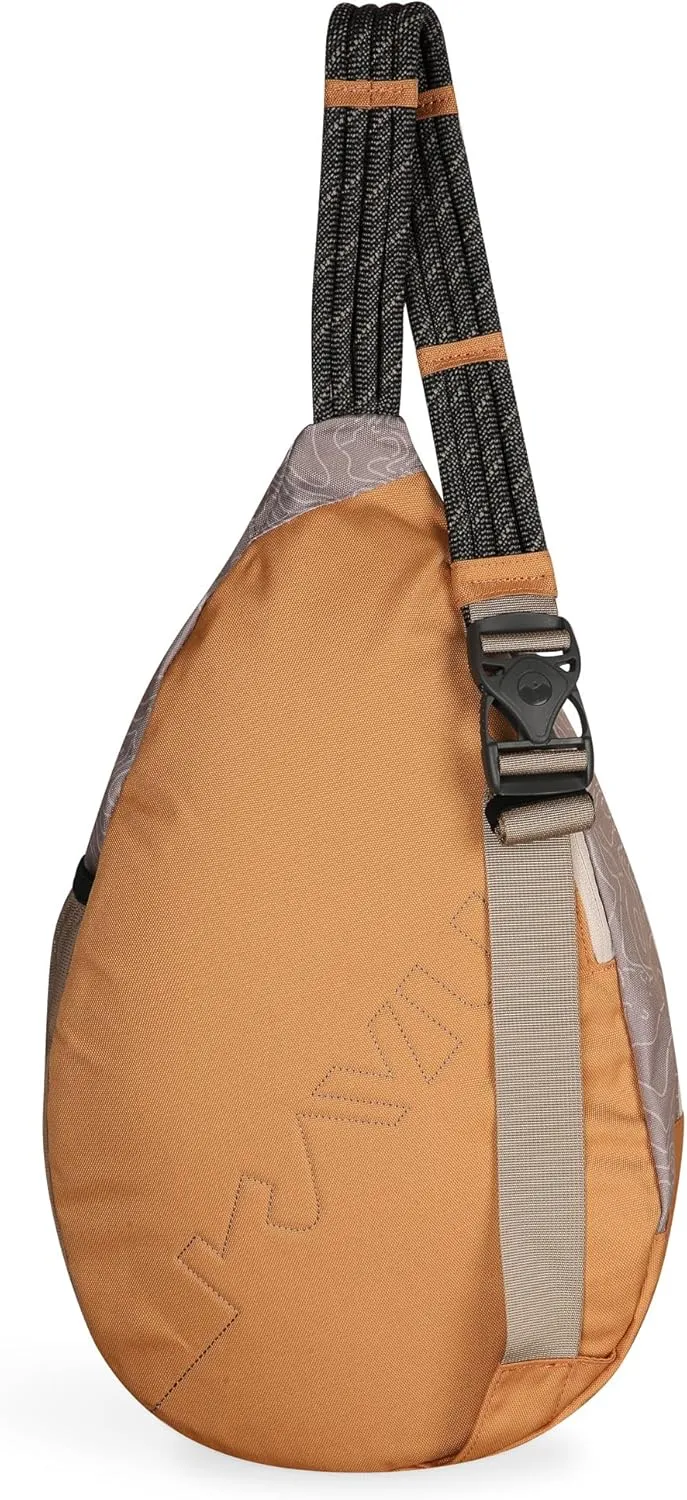 KAVU Paxton Pack Backpack Rope Sling Bag-Taupe Topo