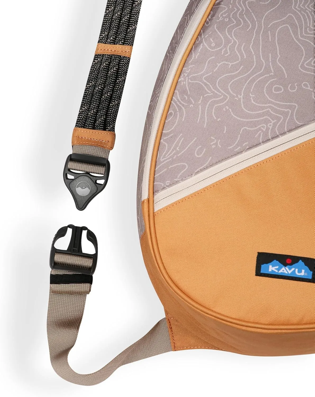 KAVU Paxton Pack Backpack Rope Sling Bag-Taupe Topo