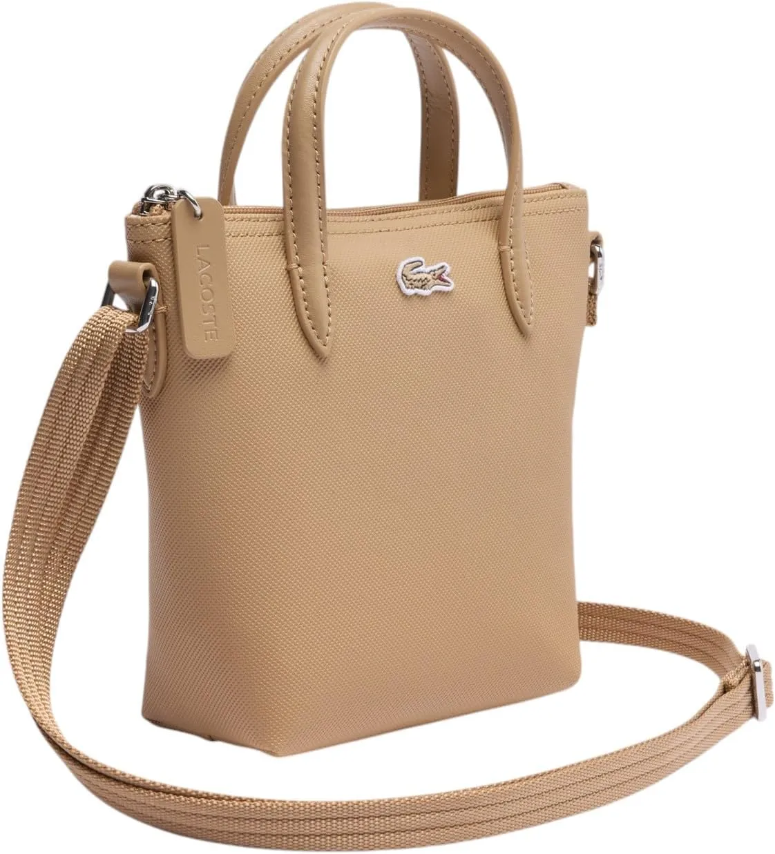 Lacoste Women's L.12.12 Concept Petit Zipper Crossbody Bag
