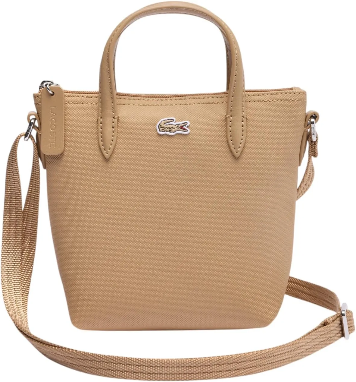 Lacoste Women's L.12.12 Concept Petit Zipper Crossbody Bag