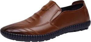 Leather Shoes for Men Comfort Soft Fashion Dress Sneakers Loafers Mens Oxfords Walking Dress Sneakers Shoe