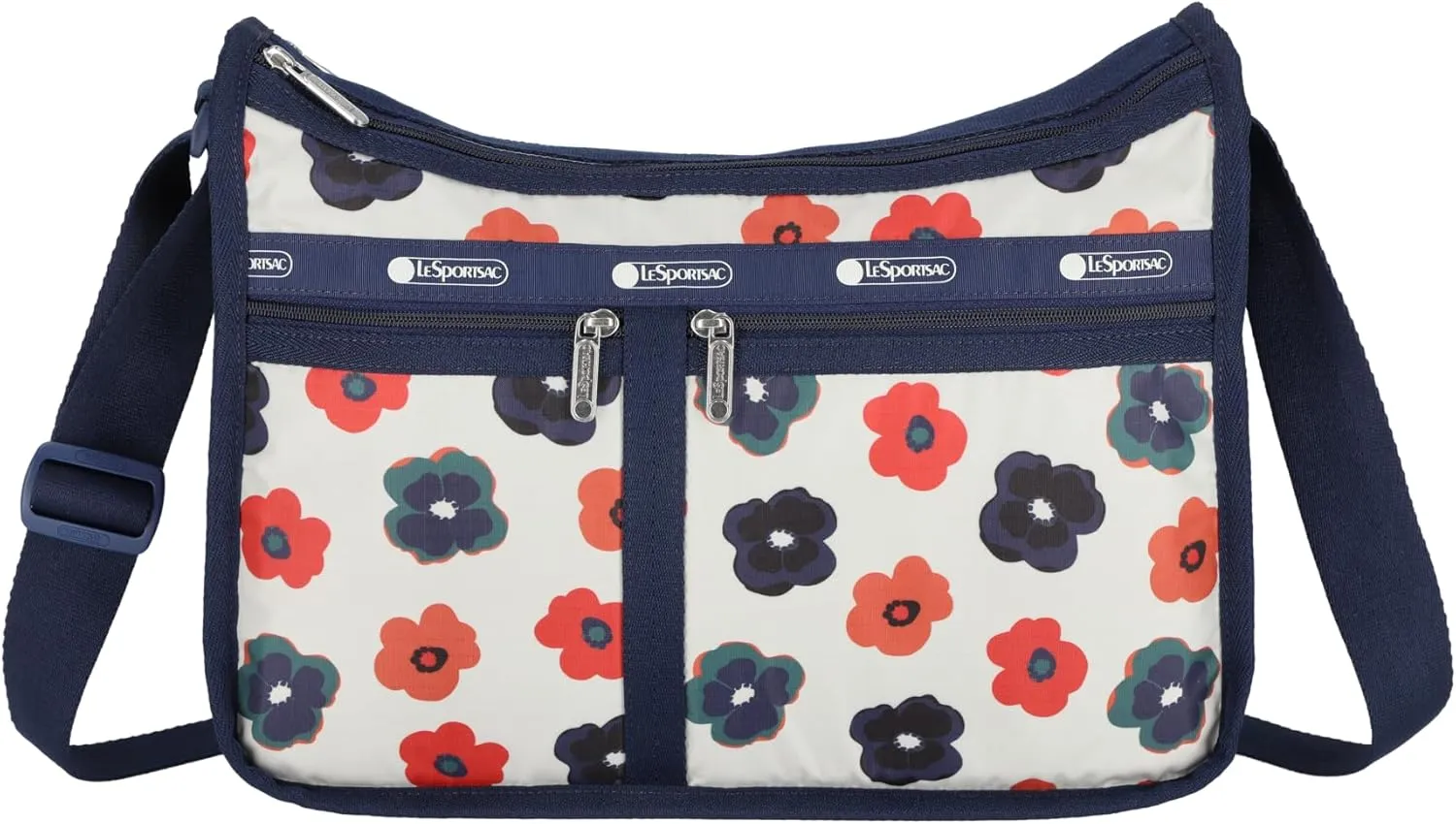 LeSportsac Deluxe Everyday Bag (Retro Ivory Floral)