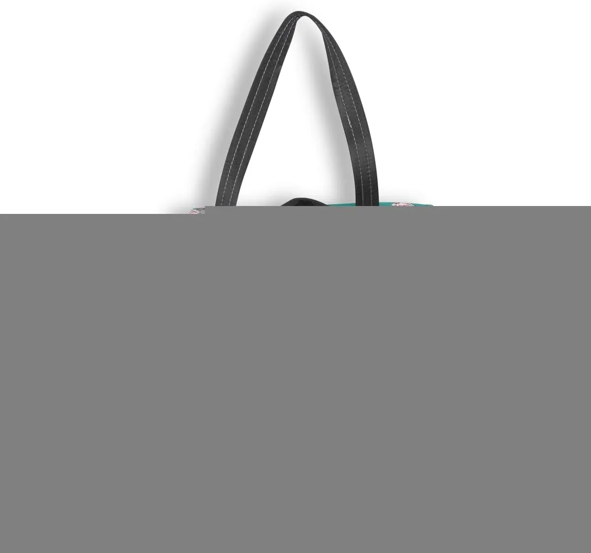 linqin Women's Shoulder Handbags Tote Purse with Zipper closure Retro Beige Honey Bees And Sunflowers