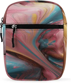 Liquids Colorful Small Satchel Mini Crossbody Sling Bag Shoulder Bag for Men Women Workout Travelling