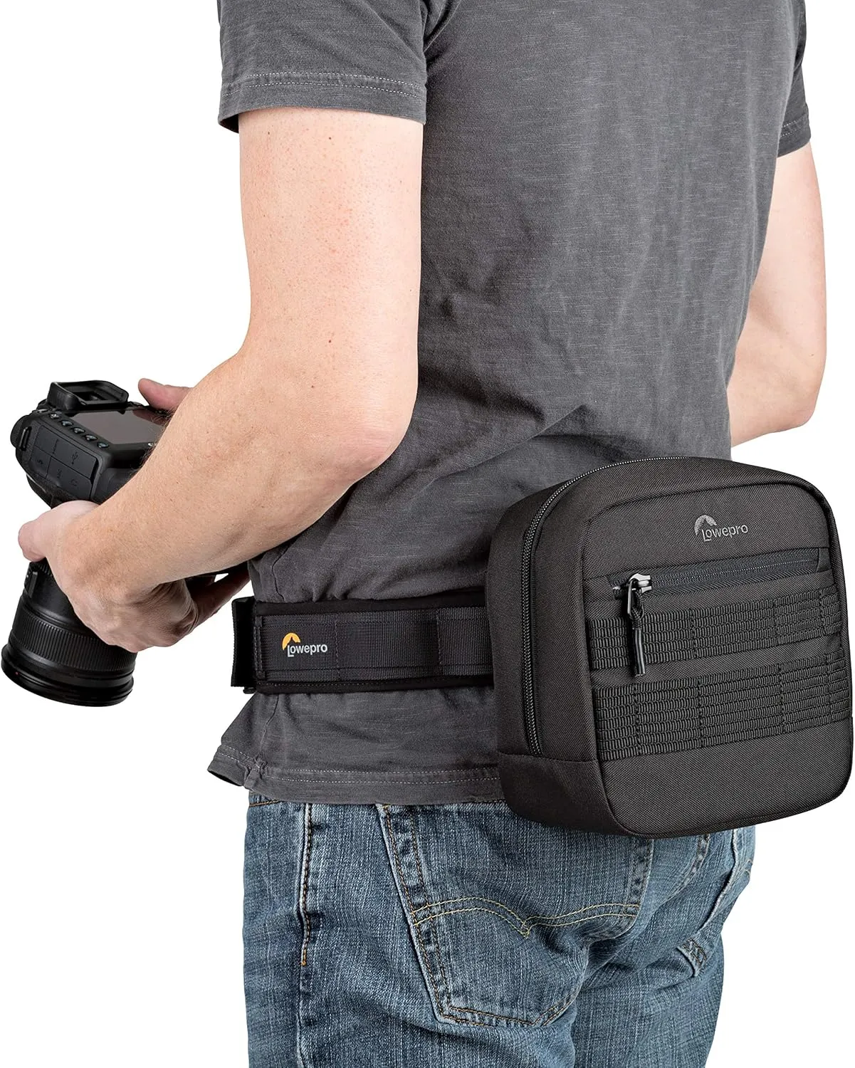 Lowepro LP37181, ProTactic Utility Bag 100 AW Modular Accessory Case for ProTactic 350 AW II/450 AW II Backpacks, Black