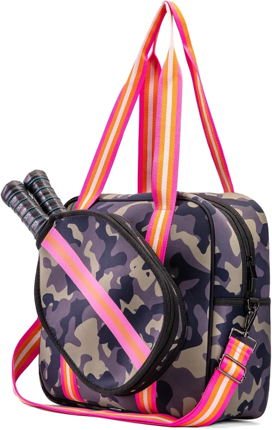 MANUEKLEAR Crossbody Sling Bag - Pickleball Bags for Women and Men