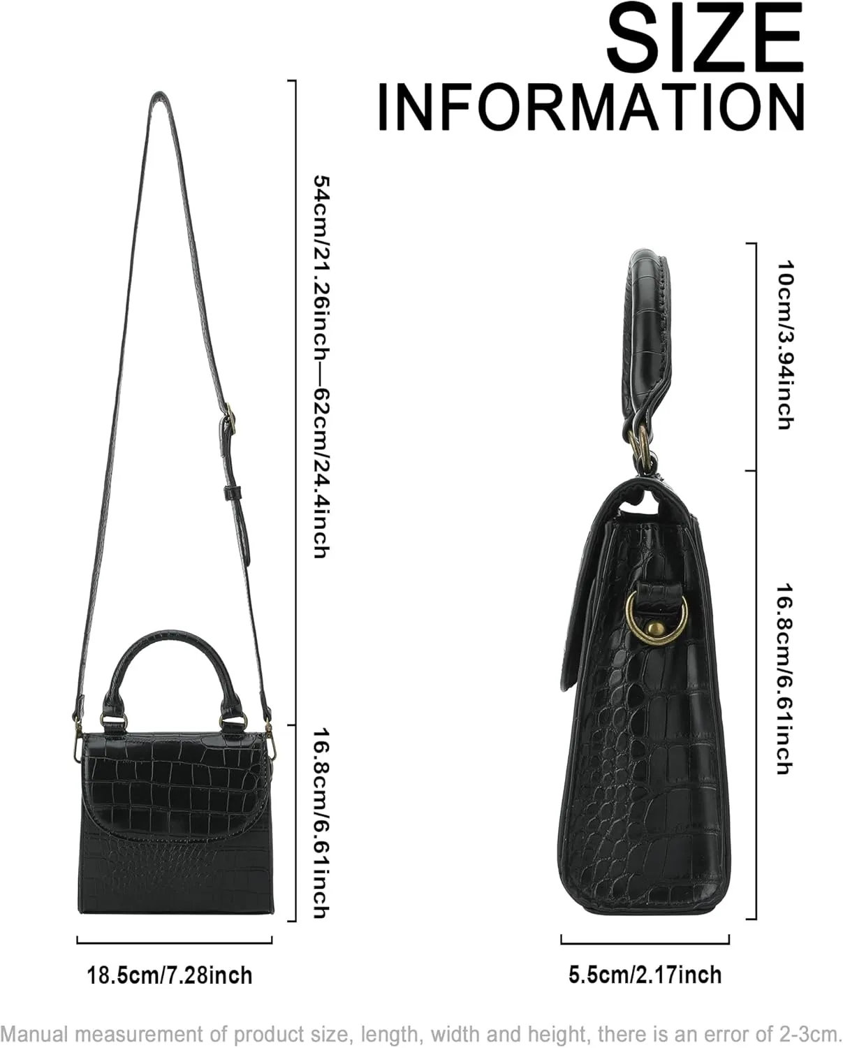 Mini Top Handle Bag for Women Faux Leather Small Crossbody Purse Girls Tote Handbags