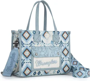 Montana West Wrangler Aztec Tote Bag for Women Western Purses and Handbags