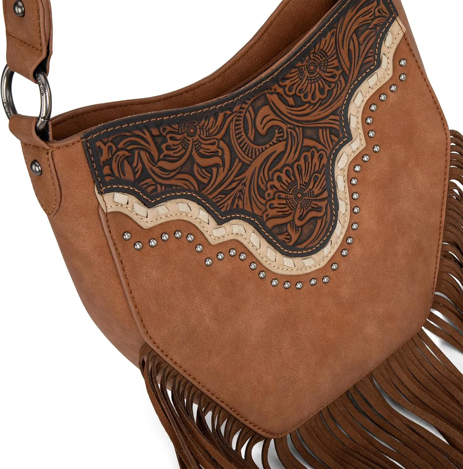 Montana Western Fringe Hobo Bags for Women Top Handle Shoulder Purses