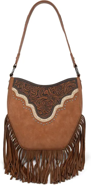 Montana Western Fringe Hobo Bags for Women Top Handle Shoulder Purses