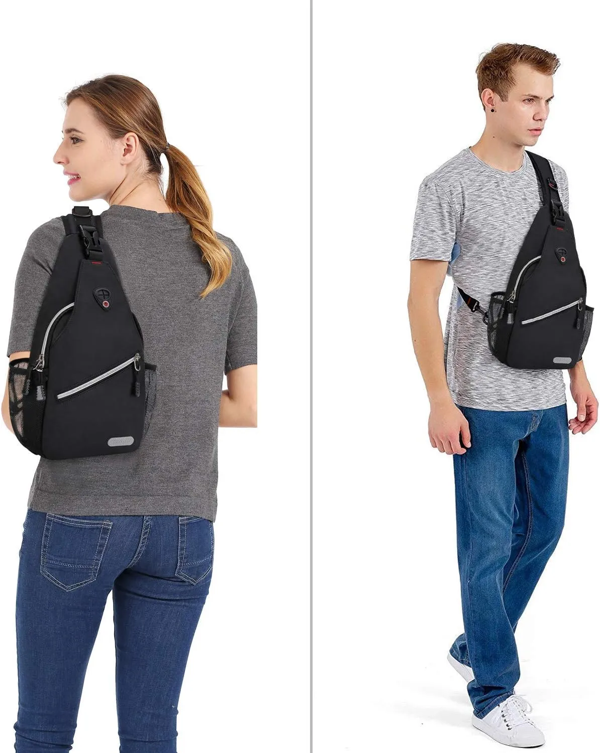 MOSISO Mini Sling Backpack,Small Hiking Daypack Travel Outdoor Casual Sports Bag