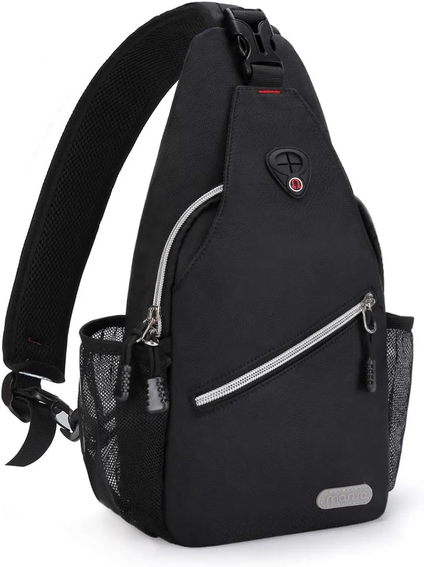 MOSISO Mini Sling Backpack,Small Hiking Daypack Travel Outdoor Casual Sports Bag