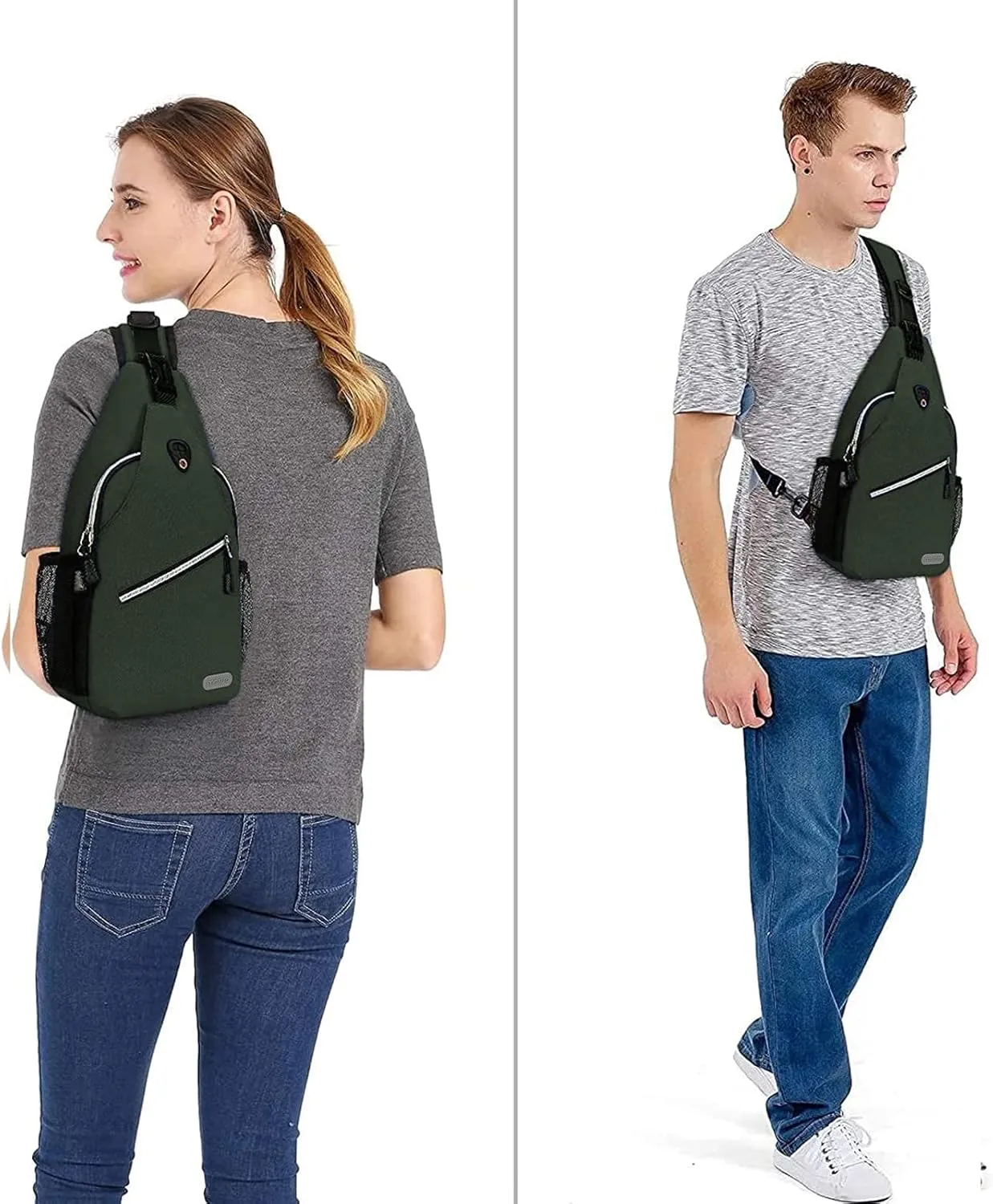 MOSISO Mini Sling Backpack,Small Hiking Daypack Travel Outdoor Casual Sports Bag