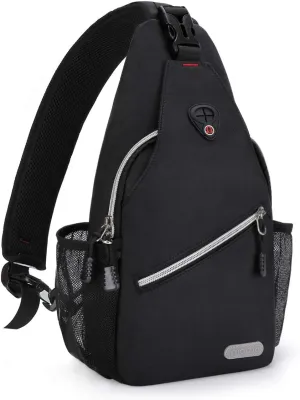 MOSISO Mini Sling Backpack,Small Hiking Daypack Travel Outdoor Casual Sports Bag