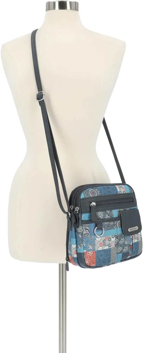 MultiSac North South Mini Zip Around Crossbody Bag