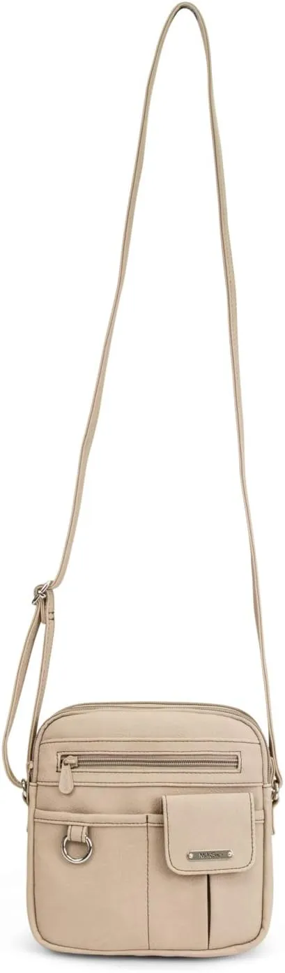 MultiSac North South Mini Zip Around Crossbody Bag