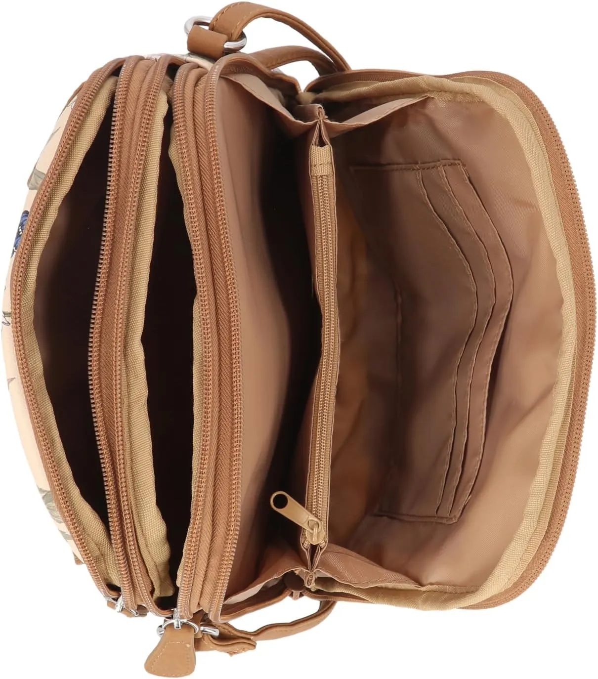 MultiSac North South Mini Zip Around Crossbody Bag