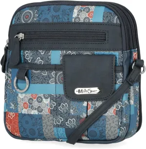 MultiSac North South Mini Zip Around Crossbody Bag