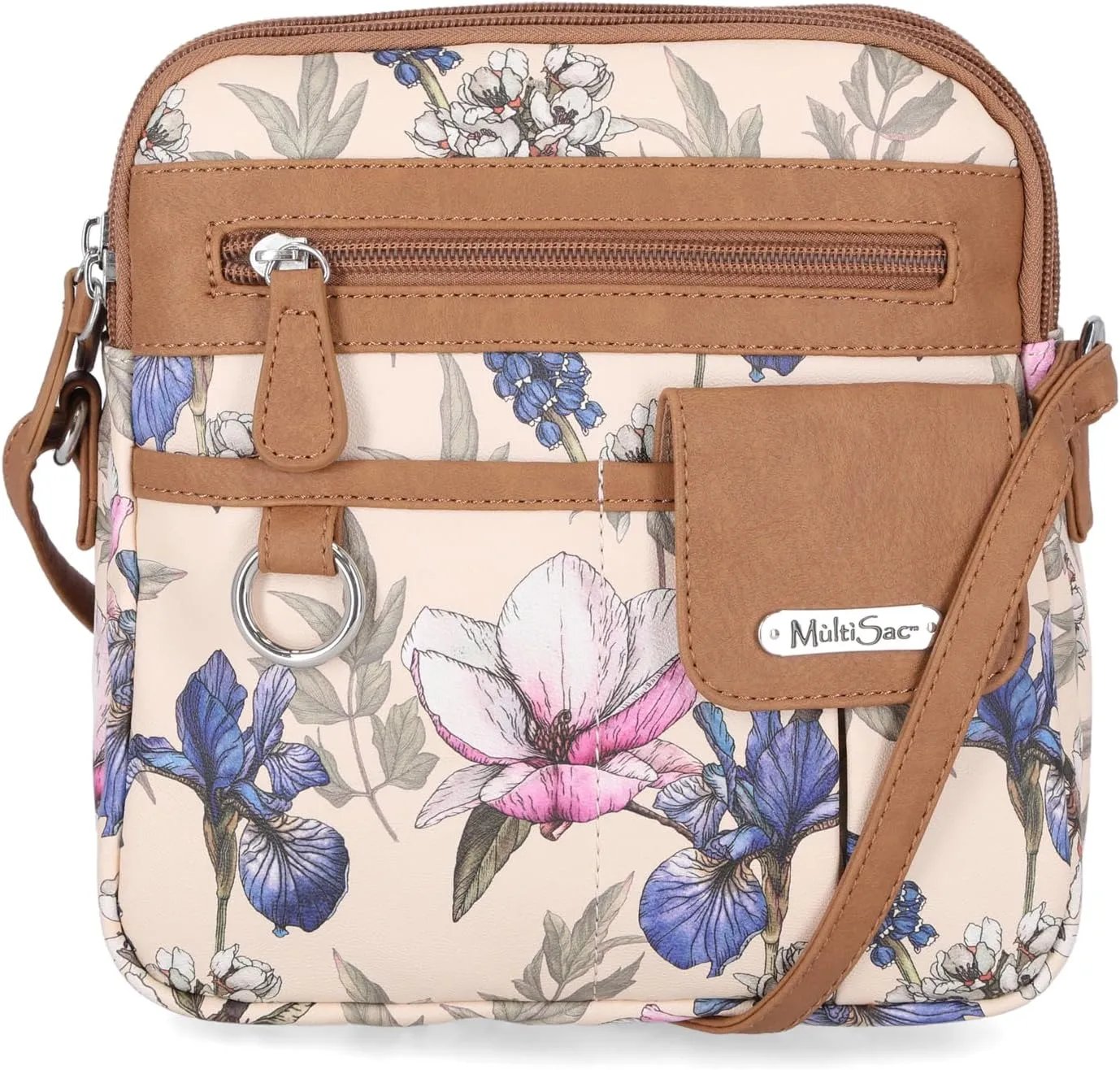 MultiSac North South Mini Zip Around Crossbody Bag