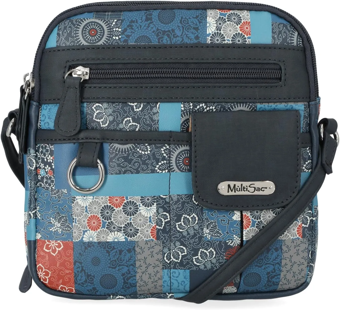 MultiSac North South Mini Zip Around Crossbody Bag