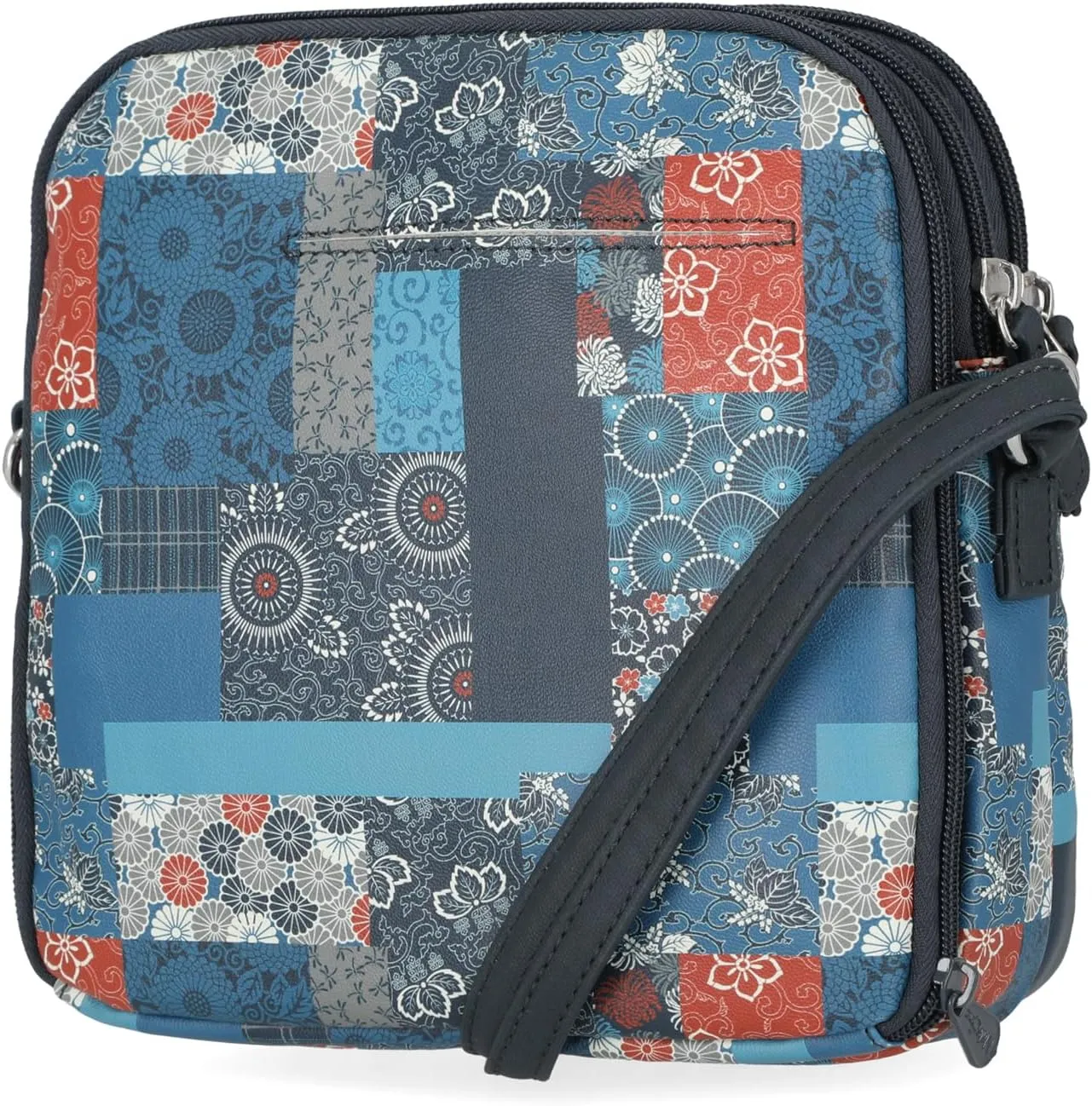 MultiSac North South Mini Zip Around Crossbody Bag