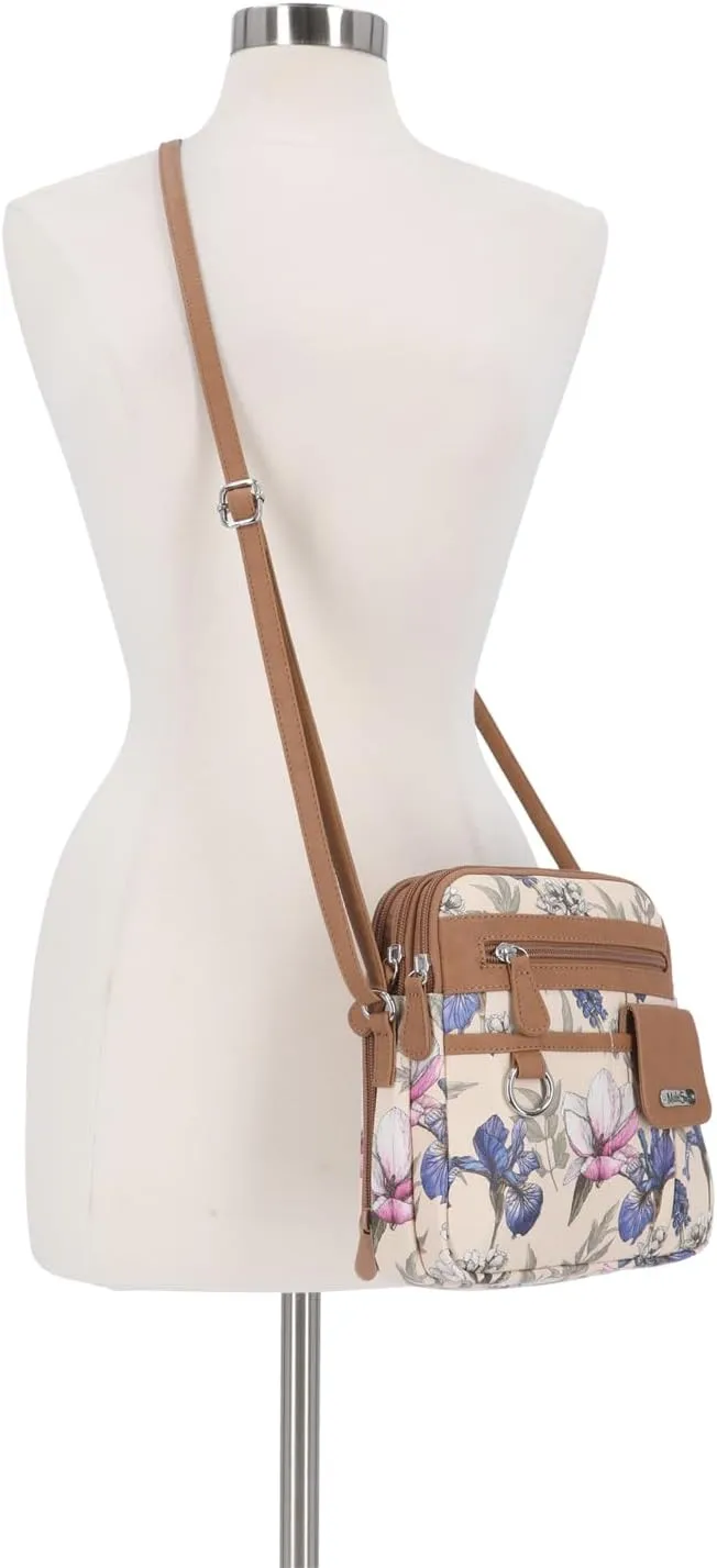 MultiSac North South Mini Zip Around Crossbody Bag