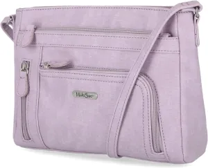 MultiSac Summerville East West Crossbody Bag, Digital Lavendar
