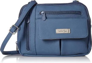 MultiSac Zippy Triple Compartment Crossbody Bag