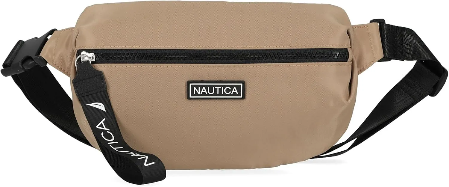 Nautica Belt Bag Fanny Pack Crossbody for Women Men with Adjustable Strap Unisex