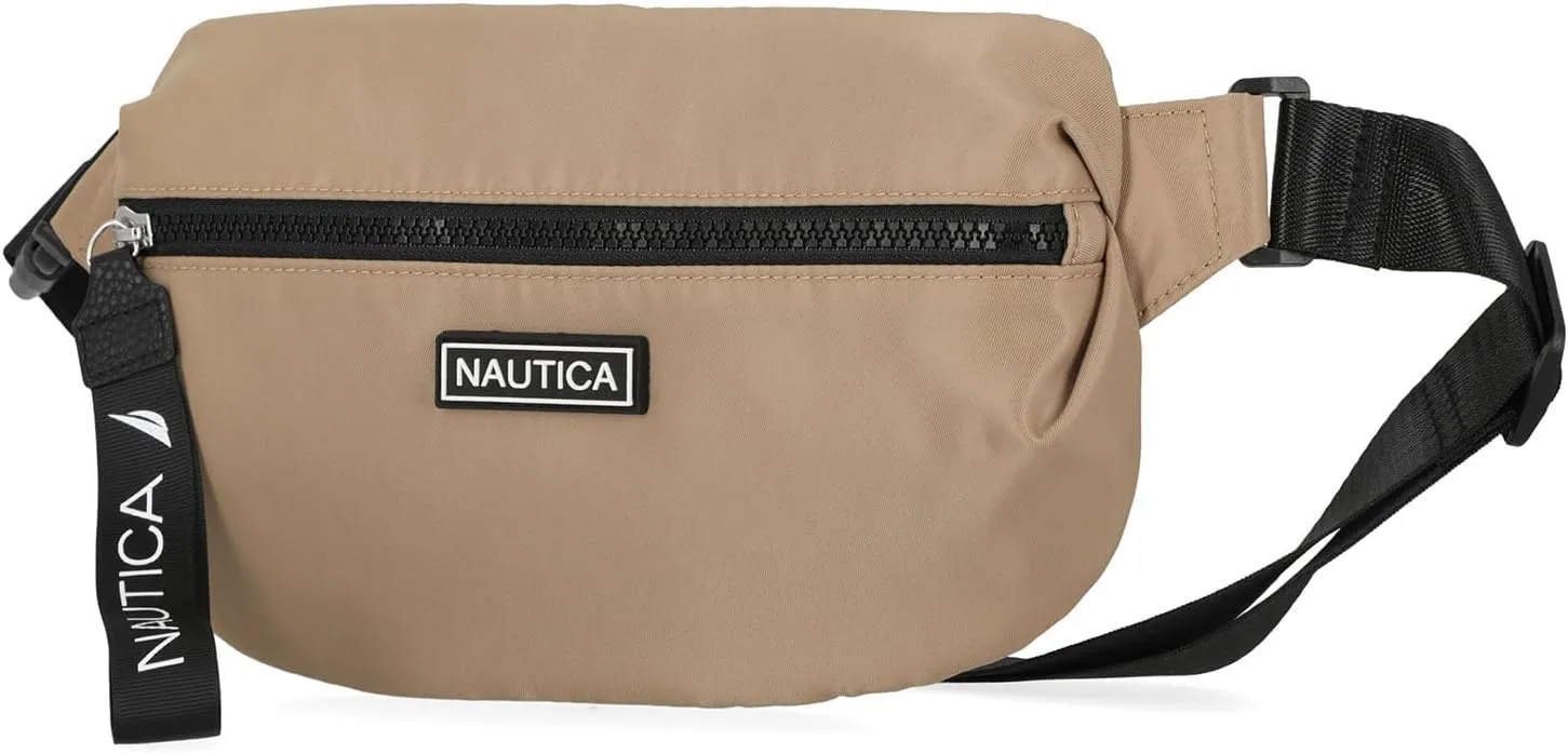 Nautica Belt Bag Fanny Pack Crossbody for Women Men with Adjustable Strap Unisex