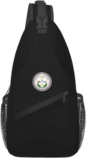 Navajo Nation Council Sling Bag Crossbody Backpack Shoulder Casual Daypack Bag for Men Women