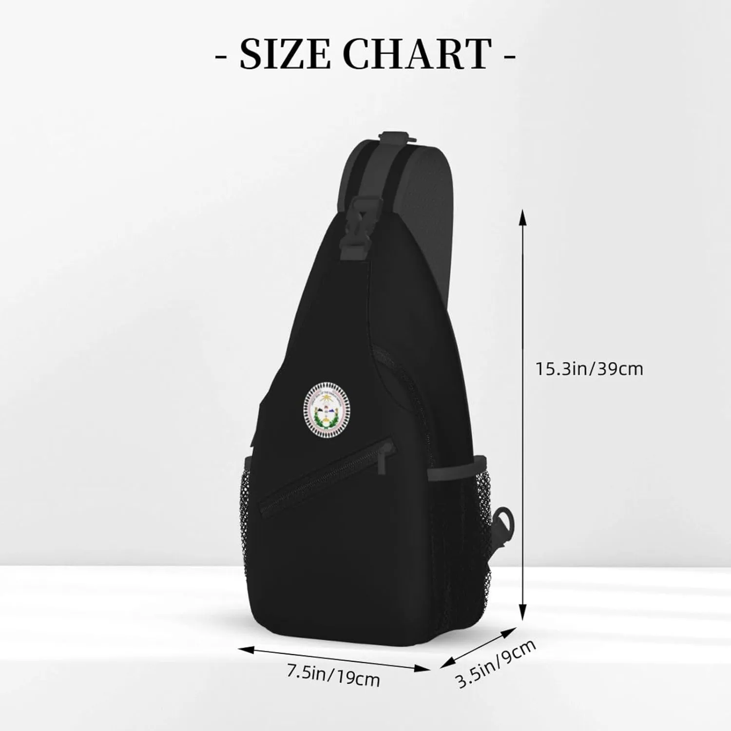 Navajo Nation Council Sling Bag Crossbody Backpack Shoulder Casual Daypack Bag for Men Women