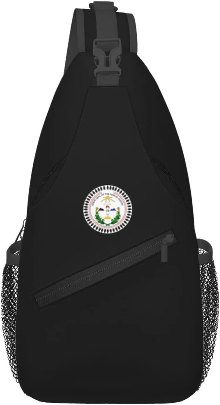 Navajo Nation Council Sling Bag Crossbody Backpack Shoulder Casual Daypack Bag for Men Women