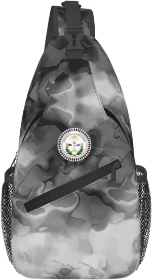Navajo Nation Council Sling Bag Crossbody Backpack Shoulder Casual Daypack Bag for Men Women