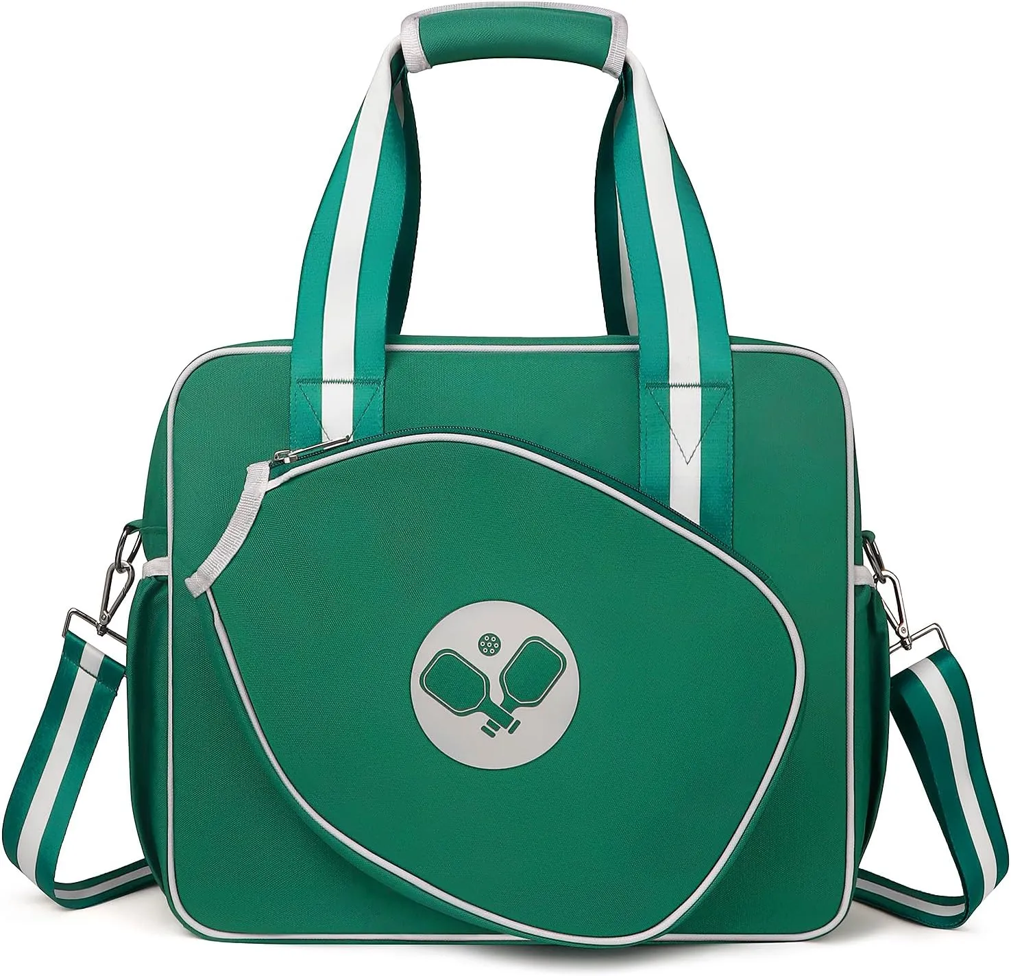 Newluck Pickleball Paddle Bag, Pickleball Tote Bags for Women, Crossbody Sling Pickle Ball Bag for Men